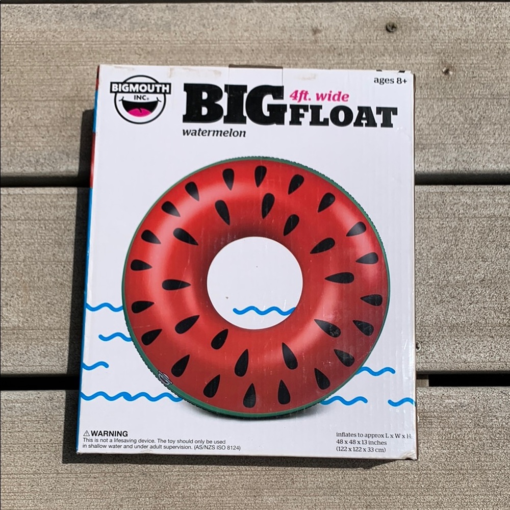 BigMouth Inc. Watermelon Pool Float - Picture 2 of 4